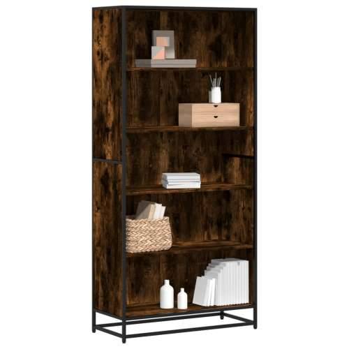 Polica za knjige dimljeni hrast 80,5x35x170,5 cm - Dimljeni hrast 1 170.5 cm 80.5 cm Cijena