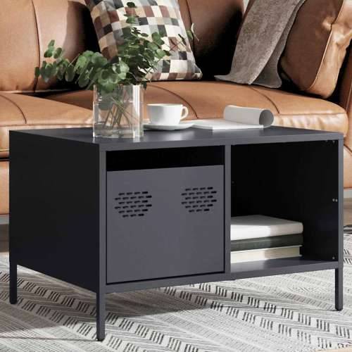 Stolić za kavu antracit 68,5x50x43,5 cm hladno valjanog čelika - Antracit 1 Cijena