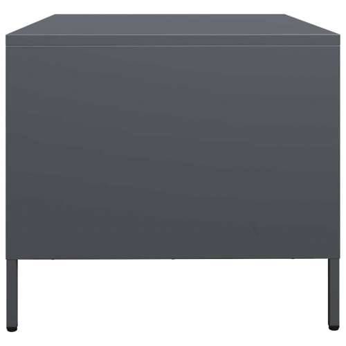 Stolić za kavu antracit 68,5x50x43,5 cm hladno valjanog čelika - Antracit 1 Cijena
