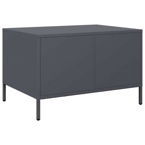 Stolić za kavu antracit 68,5x50x43,5 cm hladno valjanog čelika - Antracit 1 Cijena