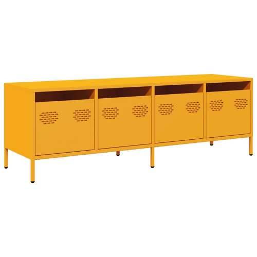 TV ormarić boja senfa 135x39x43,5 cm čelični - žuta boja senfa 1 135 cm Cijena