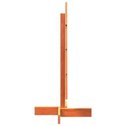 Drveno ukrasno božićno drvce voštano smeđi 80 cm od borovine - Voštano smeđa 80 cm 1 Cijena