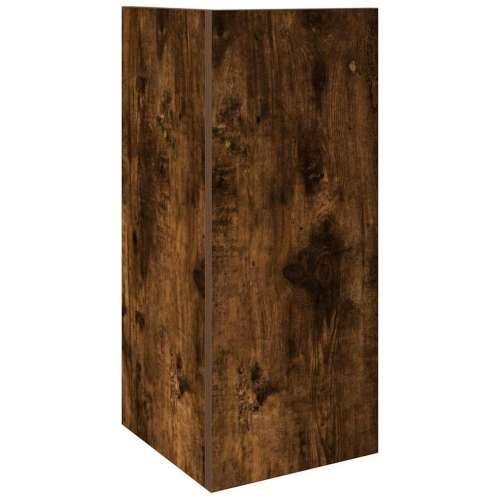 Pomoćni stolići 2 kom s policom boja hrasta 25,5x27x60 cm - Dimljeni hrast 2 Cijena