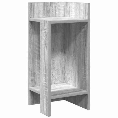 Pomoćni stolići 2 kom s policom boja sivog hrasta 25,5x27x60 cm - Sivi hrast sonoma 2 Cijena