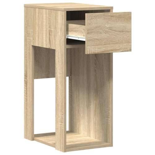 Tower stalak za računalo s ladicom boja hrasta 30x44x74 cm - sonoma hrast Cijena