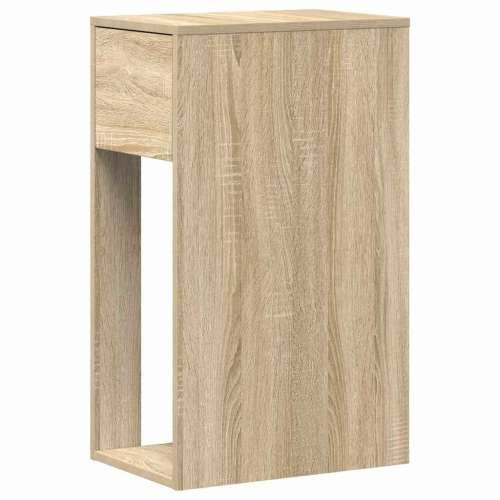 Tower stalak za računalo s ladicom boja hrasta 30x44x74 cm - sonoma hrast Cijena