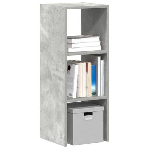 Regal za knjige složive 30x30x80 cm konstruiranog drvo - Beton siva 1 Cijena