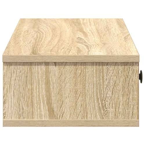 Zidna polica s ladicama sonoma hrast konstruirano drvo - sonoma hrast 60 x 25 x 15 cm 1 Cijena