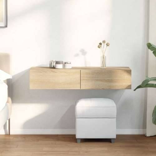 Zidna polica s ladicama sonoma hrast 100x36x19 cm izrađeno drvo - sonoma hrast 100 x 36 x 19 cm 1 Cijena