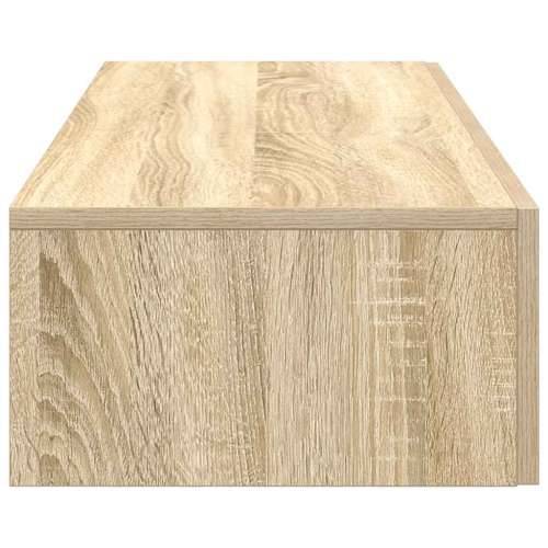Zidna polica s ladicama sonoma hrast 100x36x19 cm izrađeno drvo - sonoma hrast 100 x 36 x 19 cm 1 Cijena