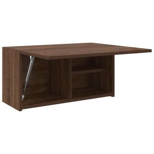 Kupaonski zidni ormarić smeđi hrast 60x25x30 cm izrađeno drvo - Smeđi hrast 60 x 25 x 30 cm 1 Cijena