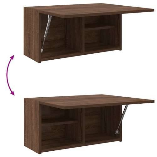 Kupaonski zidni ormarić smeđi hrast 60x25x30 cm izrađeno drvo - Smeđi hrast 60 x 25 x 30 cm 1 Cijena