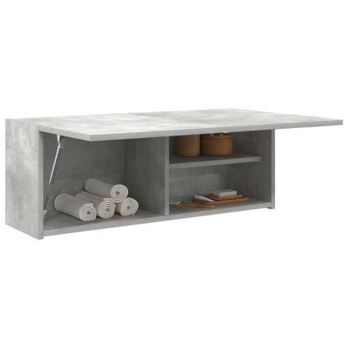 Kupaonski zidni ormarić beton sivi 80x25x30cm konstruirano drvo - Beton siva 80 x 25 x 30 cm 1 Cijena