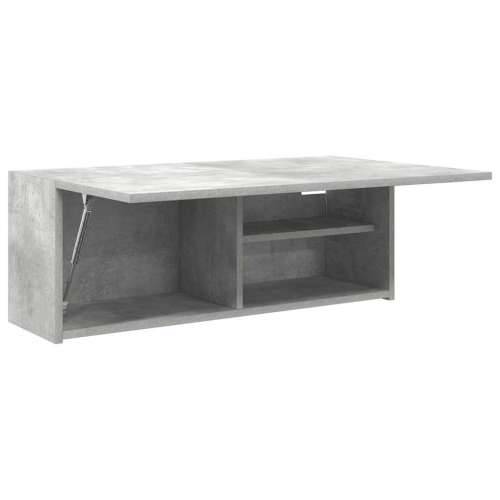 Kupaonski zidni ormarić beton sivi 80x25x30cm konstruirano drvo - Beton siva 80 x 25 x 30 cm 1 Cijena