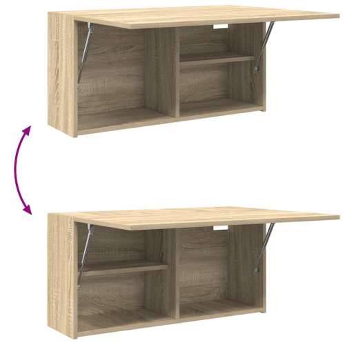 Kupaonski zidni ormarić sonoma hrast 80x25x40 cm izrađeno drvo - sonoma hrast 80 x 25 x 40 cm 1 Cijena