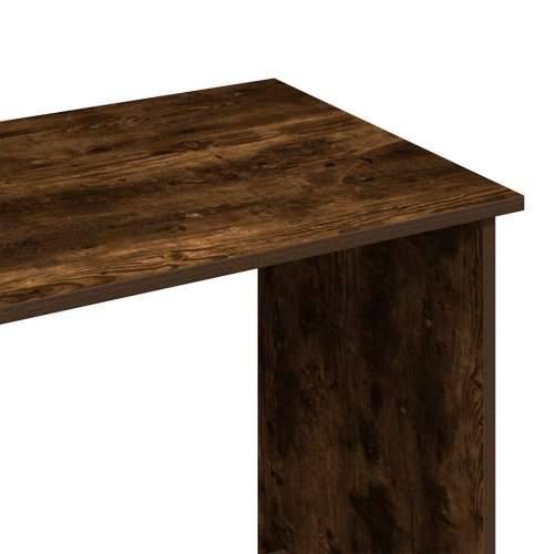 Radni stol boja dimljenog hrasta 80x40x75 cm konstruirano drvo - Dimljeni hrast Cijena