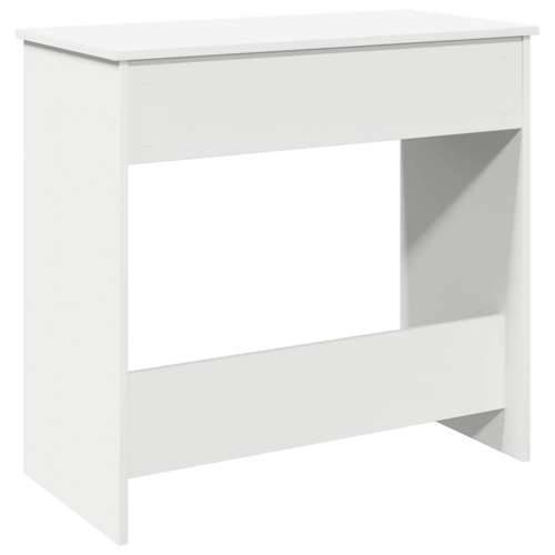 Radni stol bijeli 80 x 40 x 75 cm od iverice - Bijela Cijena