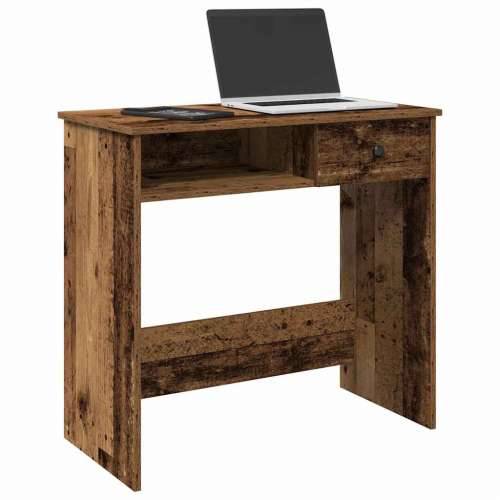 Radni stol boja starog drva 80 x 40 x 75 cm konstruirano drvo - Staro drvo Cijena