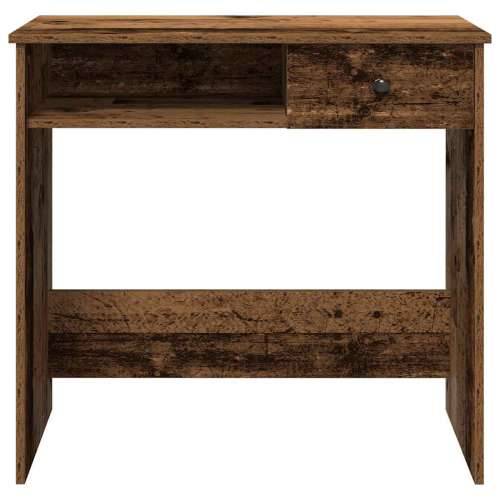 Radni stol boja starog drva 80 x 40 x 75 cm konstruirano drvo - Staro drvo Cijena