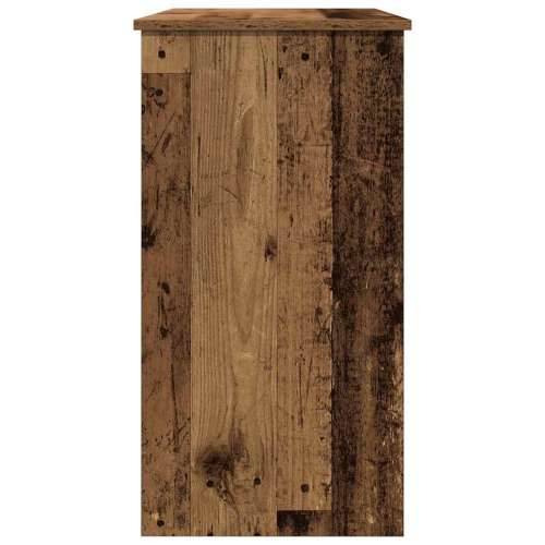 Radni stol boja starog drva 80 x 40 x 75 cm konstruirano drvo - Staro drvo Cijena