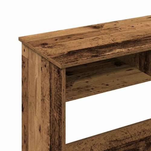 Radni stol boja starog drva 80 x 40 x 75 cm konstruirano drvo - Staro drvo Cijena