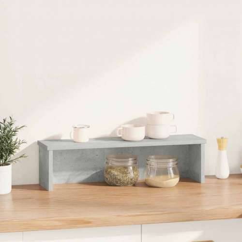 Kuhinjski stalak za slaganje 50x15x16 cm konstruirano drvo - Beton siva 50 x 15 x 16 cm 1 Cijena