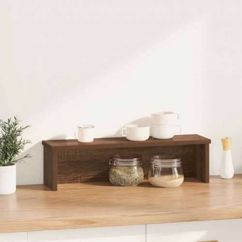 Kuhinjski stalak za slaganje 50x15x16 cm konstruirano drvo - Smeđi hrast 50 x 15 x 16 cm 1 Cijena