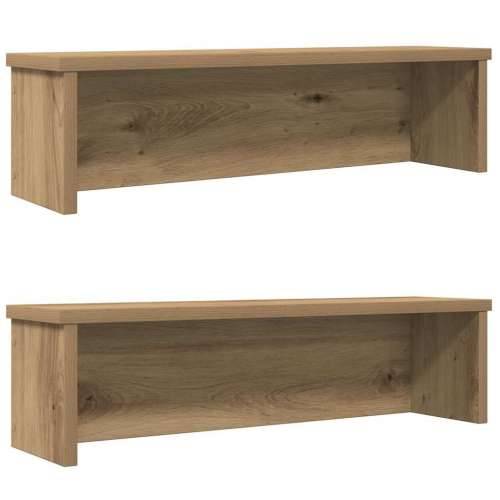 Kuhinjski stalci koji se mogu složiti 2 kom 50x15x16 cm - hrast artisan 50 x 15 x 16 cm 2 Cijena