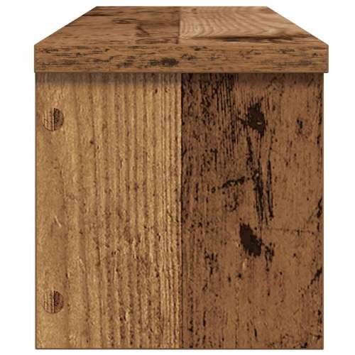 Kuhinjski stalci koji se mogu složiti 2 kom crni 60x15x16 cm - Staro drvo 60 x 15 x 16 cm 2 Cijena