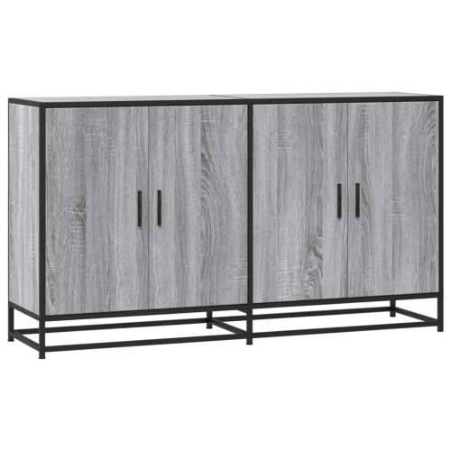 Komoda Siva Sonoma 134x35x76 cm Konstruirano drvo - Sivi hrast sonoma 1 Cijena