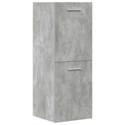 5-dijelni set kupaonskog namještaja siva boja betona drveni - Beton siva 60 x 38.5 x 46 cm 1 5 Cijena