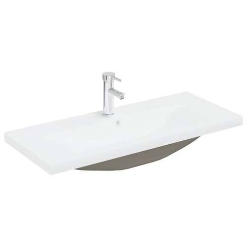 3-dijelni set kupaonskog namještaja boja hrasta sonome drveni - sonoma hrast 90 x 38.5 x 46 cm 1 3 Cijena
