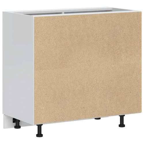 Donji kuhinjski ormarić Porto sjaj bijeli konstruirano drvo - Visoko sjajno bijela 86 x 46 x 81.5 cm 1 1x corner bottom cabinet  Cijena