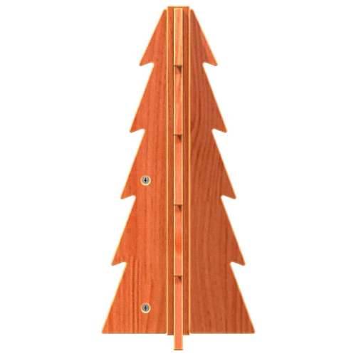 Drveno ukrasno božićno drvce voštano smeđi 49 cm od borovine - Voštano smeđa 49 cm 1 Cijena