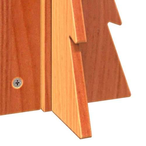 Drveno ukrasno božićno drvce voštano smeđi 49 cm od borovine - Voštano smeđa 49 cm 1 Cijena