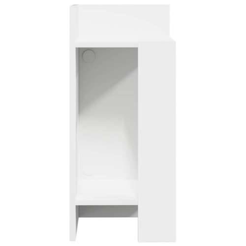 Pomoćni stolići 2 kom s policom bijeli 25,5x27x60 cm - Bijela 2 Cijena