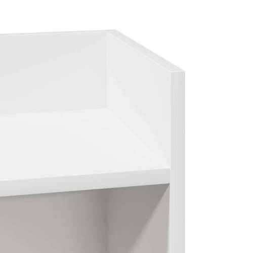 Pomoćni stolići 2 kom s policom bijeli 25,5x27x60 cm - Bijela 2 Cijena