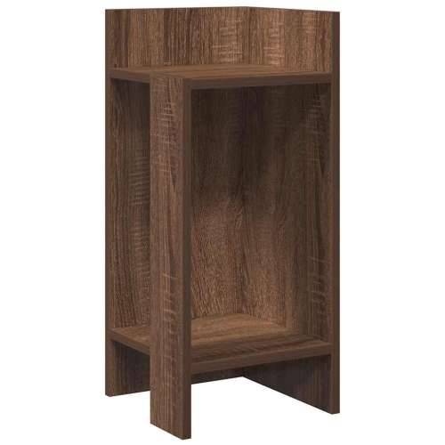 Pomoćni stolići 2 kom s policom boja smeđeg hrasta 25,5x27x60cm - Smeđi hrast 2 Cijena