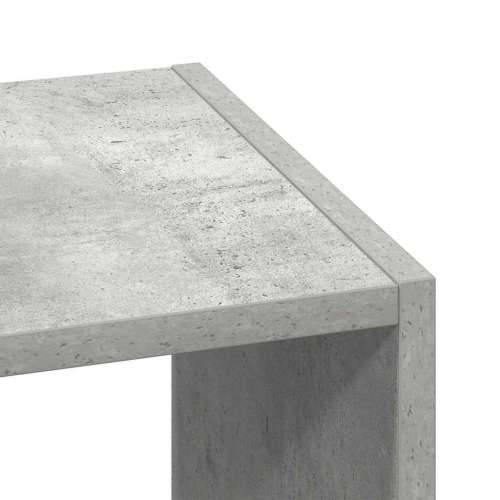 Police za knjige 2 kom složive 30x30x80 cm konstruirano drvo - Beton siva 2 1 Cijena