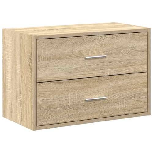 Ormarić s 2 ladice boja hrast 60x31x40 cm konstruirano drvo - sonoma hrast 1 Cijena