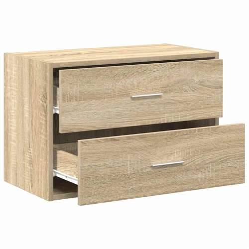 Ormarić s 2 ladice boja hrast 60x31x40 cm konstruirano drvo - sonoma hrast 1 Cijena