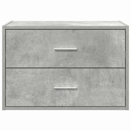 Ormarić s 2 ladice boja hrast 60x31x40 cm konstruirano drvo - Beton siva 1 Cijena