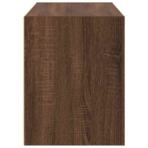 Ormarić s 2 ladice boja hrast 60x31x40 cm konstruirano drvo - Smeđi hrast 1 Cijena