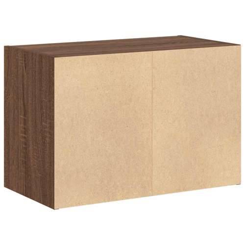 Ormarić s 2 ladice boja hrast 60x31x40 cm konstruirano drvo - Smeđi hrast 1 Cijena