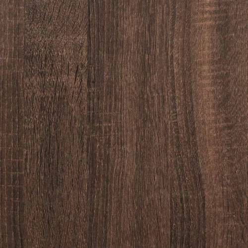 Zidna polica s ladicama smeđi hrast 60x28x15 cm izrađeno drvo - Smeđi hrast 60 x 25 x 15 cm 1 Cijena