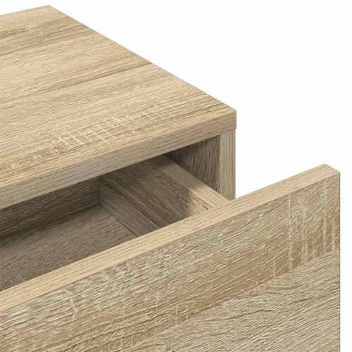 Zidna polica s ladicama sonoma hrast konstruirano drvo - sonoma hrast 60 x 26.5 x 15 cm 1 Cijena