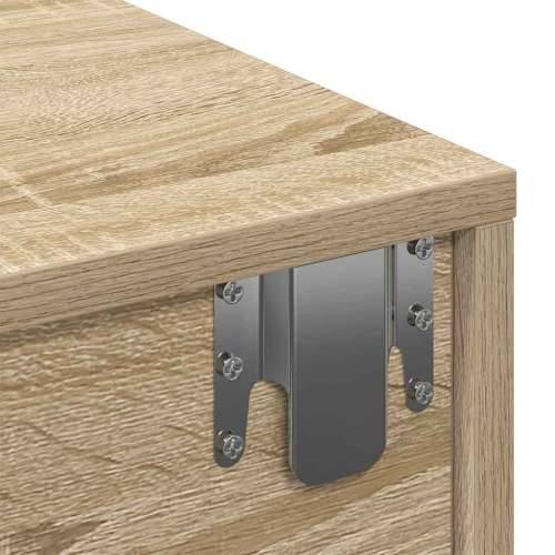 Zidna polica s ladicama sonoma hrast konstruirano drvo - sonoma hrast 60 x 26.5 x 15 cm 1 Cijena