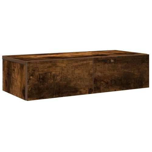 Zidna polica s ladicama dimljeni hrast 60x26,5x15 cm - Dimljeni hrast 60 x 26.5 x 15 cm 1 Cijena