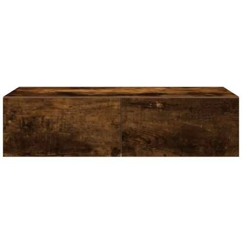 Zidna polica s ladicama dimljeni hrast 60x26,5x15 cm - Dimljeni hrast 60 x 26.5 x 15 cm 1 Cijena