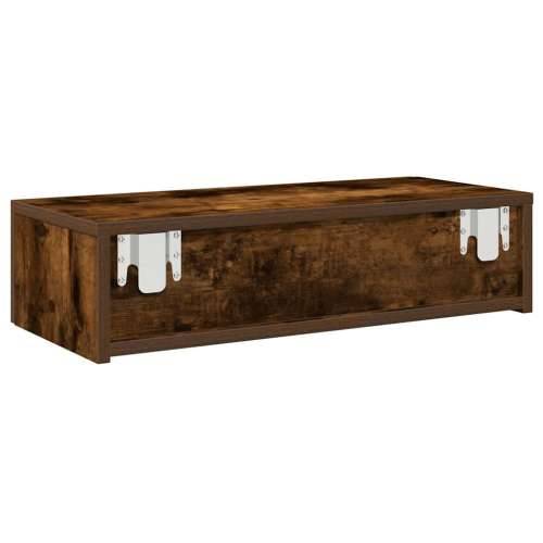 Zidna polica s ladicama dimljeni hrast 60x26,5x15 cm - Dimljeni hrast 60 x 26.5 x 15 cm 1 Cijena